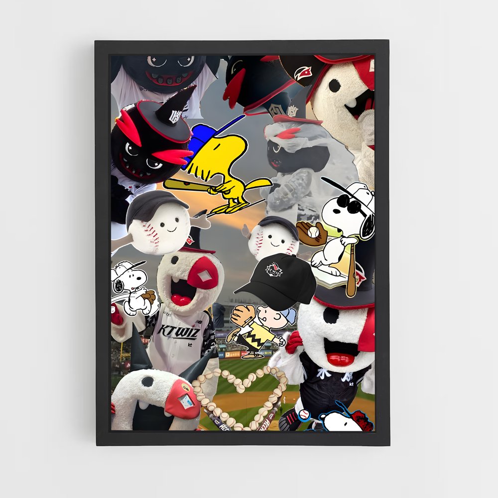 Poster Legends of the Diamond – affiche Baseball (vue 2)